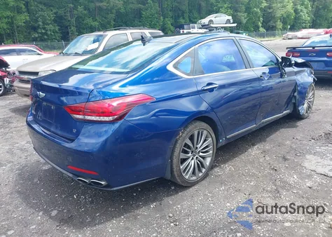 2015 Hyundai Genesis 5.0 from USA, damaged, VIN KMHGN4JF5FU044924